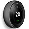 Nest Learning Thermostat 3rd Generation - Black  Standard Large Image