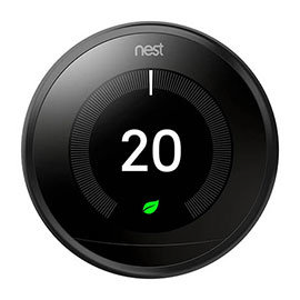 Nest Learning Thermostat 3rd Generation - Black Medium Image