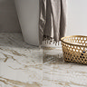 Nesta Carrara Marble Effect Floor Tiles - 600 x 600mm
