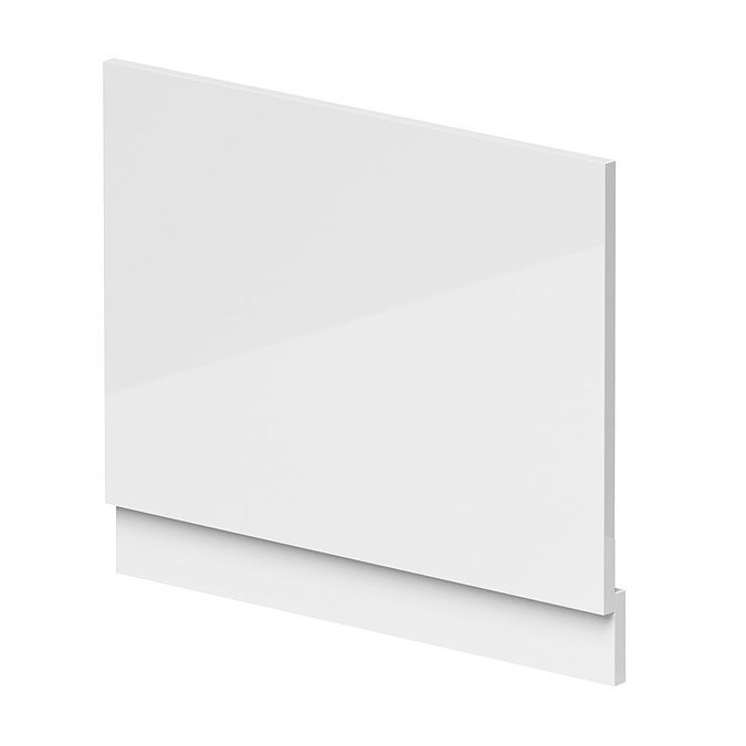 Nuie Gloss White MDF Bath End Panel  Profile Large Image