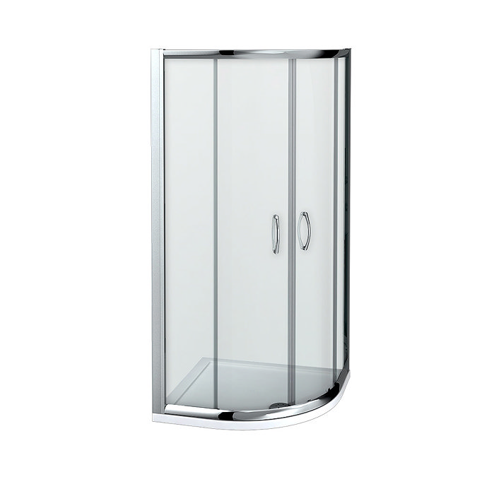 Newark 1000 x 1000mm Quadrant (Easy Fit) Shower Enclosure + Pearlstone Tray  Profile Large Image