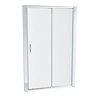Newark 1200 x 900mm Sliding Door Shower Enclosure + Pearlstone Tray  Profile Large Image