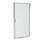 Newark 800 x 800mm Pivot Door Shower Enclosure + Slate Effect Tray Standard Large Image