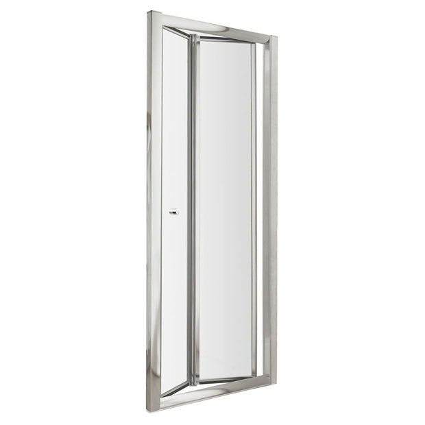 Newark Ensuite Bathroom Suite - Bi-Fold Folding Shower Door  additional Large Image