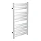 Diamond Designer Heated Towel Rail - 952mm x 500mm - Chrome Large Image