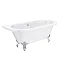 Newbury Traditional Back-to-Wall Roll Top Bath Suite  Standard Large Image