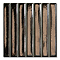 Newham Fluted Gold Metallic Effect Wall Tiles 116 x 116mm