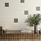 Newham Fluted Gold Metallic Effect Wall Tiles 116 x 116mm