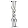 Nexus Gloss Silver Vertical Designer Radiator (H1775 x W450mm) Large Image