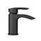 Nexus Matt Black Basin Mixer Tap inc. Click Clack Waste  Feature Large Image