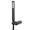 Nexus Matt Black Modern Bath Shower Mixer with Shower Kit