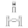 Nexus Modern Tap Package (Bath + Basin Tap)  Feature Large Image