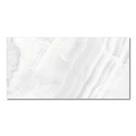 Nicoletta White Polished Onyx Marble Effect Wall & Floor Tiles - 300 x 600mm