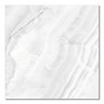 Nicoletta White Polished Onyx Marble Effect Wall & Floor Tiles - 600 x 600mm