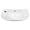 Nile Compact 455 x 205mmm Wall Hung Cloakroom Basin  Feature Large Image