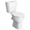 Nouvelle Modern Close Coupled Toilet with Soft-Close Seat Large Image