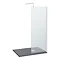 Nova 1200 x 900 Wet Room (700mm Screen + Slate Effect Tray)  Standard Large Image