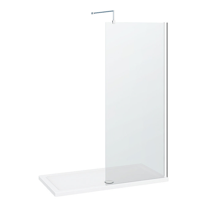 Nova 1400 x 700 Wet Room (800mm Screen + Tray)  Feature Large Image