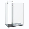 Nova 1400 x 800 Wet Room (Inc. Screen, Side Panel + Return Panel with Slate Effect Tray)  Standard L