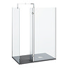 Nova 1400 x 900 Wet Room (Inc. Screen, Side Panel + Return Panel with Slate Effect Tray)  Standard L