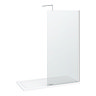 Nova 1500 x 700 Wet Room (900mm Screen + Tray)  Feature Large Image