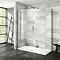 Nova 1500 x 700 Wet Room (Inc. Screen, Side Panel + Tray) Large Image