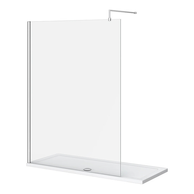 Nova 1700 x 700 Wet Room (1400mm Screen + Tray) Large Image