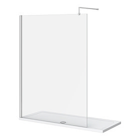 Nova 1700 x 700 Wet Room (1400mm Screen + Tray) Large Image