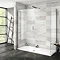 Nova 1700 x 700 Wet Room (Inc. Screen, Side Panel + Tray) Large Image