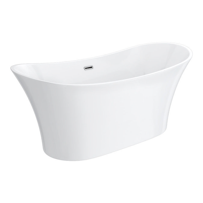 Nova 1750 Modern Double Ended Slipper Bath Feature Large Image