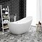 Nova 1750 Modern Free Standing Slipper Bath Large Image