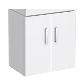 Nova 450mm Wall Hung Vanity Cabinet (excluding Basin) Large Image