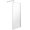 Nova 900 x 900 Square Wet Room (900mm Screen + Tray)  Profile Large Image