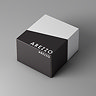 Arezzo Anthracite Round Corner Radiator Valves