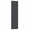 Nova Anthracite Vertical Double Panel Aluminium Radiator 1800 x 470mm (5 Section)