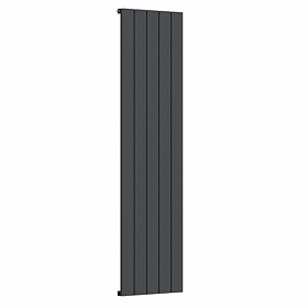 Nova Anthracite Vertical Single Panel Aluminium Radiator 1800 x 470mm (5 Section)