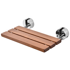 Nova Folding Wall Mounted Shower Seat Large Image