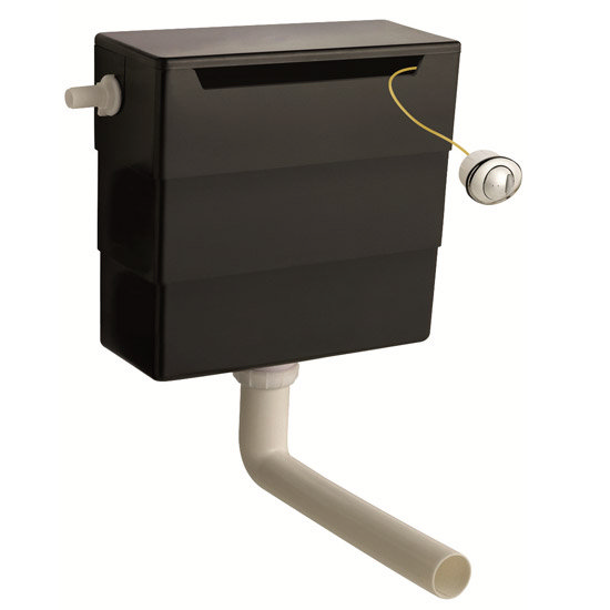 Nova 500mm BTW Toilet Unit Inc. Cistern + Soft Close Seat (Depth 200mm) Profile Large Image