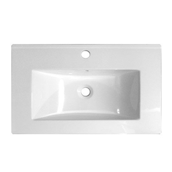 Nova High Gloss White Vanity Bathroom Suite W1300 x D400/200mm at