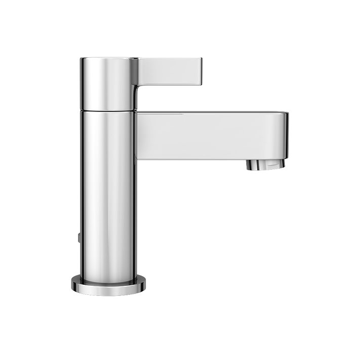 Nova Modern Bath Taps - Chrome  In Bathroom Large Image