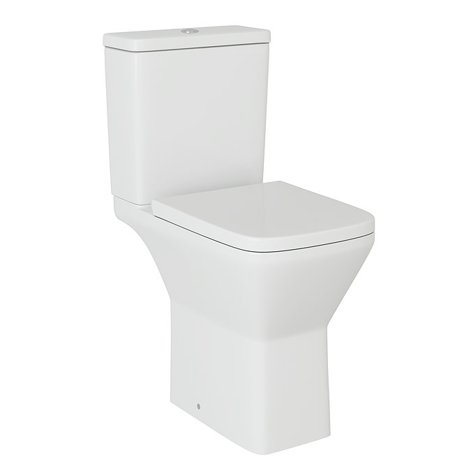 Nova Modern Rimless Comfort Height Toilet + Soft Close Seat