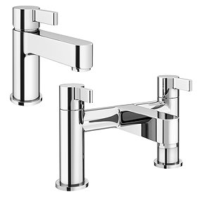 Nova Modern Tap Package (Bath + Basin Tap) Large Image