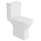 Nova Rimless Modern Toilet  Profile Large Image