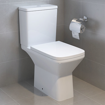 Nova Rimless Modern Toilet  Profile Large Image