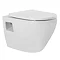 Nova Rimless Wall Hung Pan with Soft Close Seat Large Image