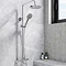 Nova Round Thermostatic Shower Kit with Bath Filler Large Image