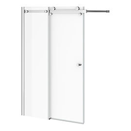 Nova Sliding Bath Screen (W1000 x H1500) Medium Image