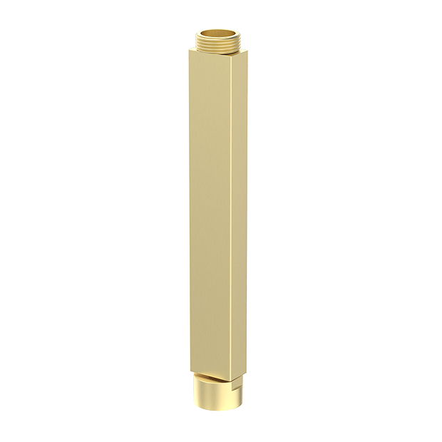 Nova Square 200mm Height Extender - Brushed Brass