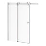 Nova Square Single Ended Bath with Sliding Bath Screen  Standard Large Image