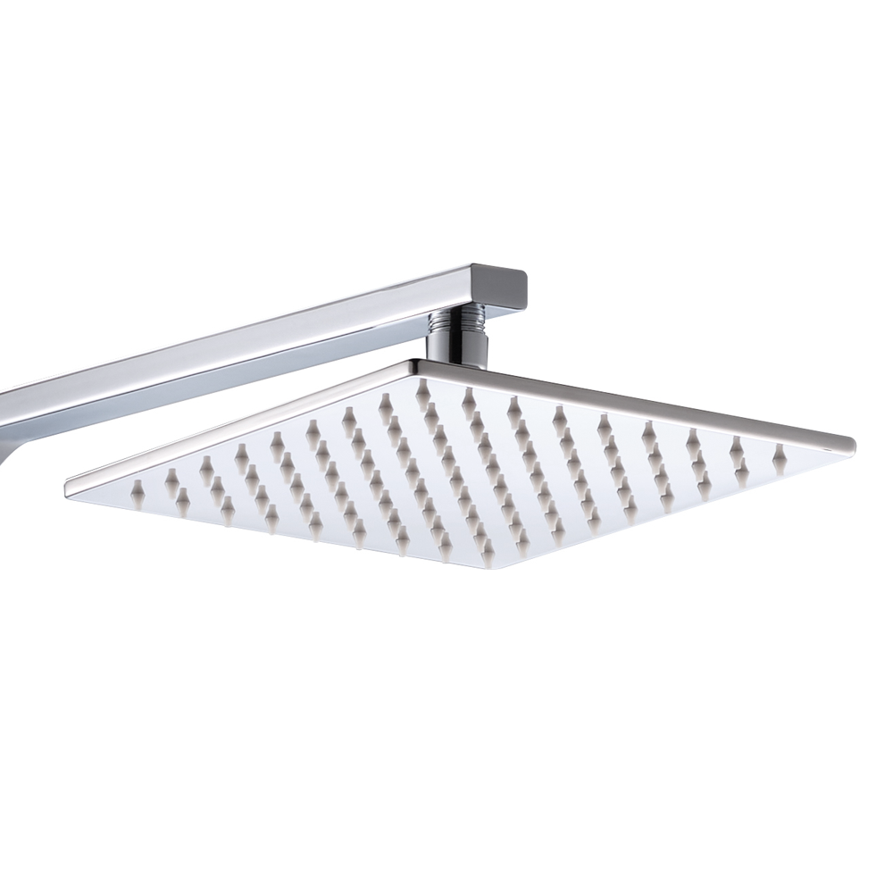 Nova Square Thermostatic Shower Kit with Bath Filler Victorian